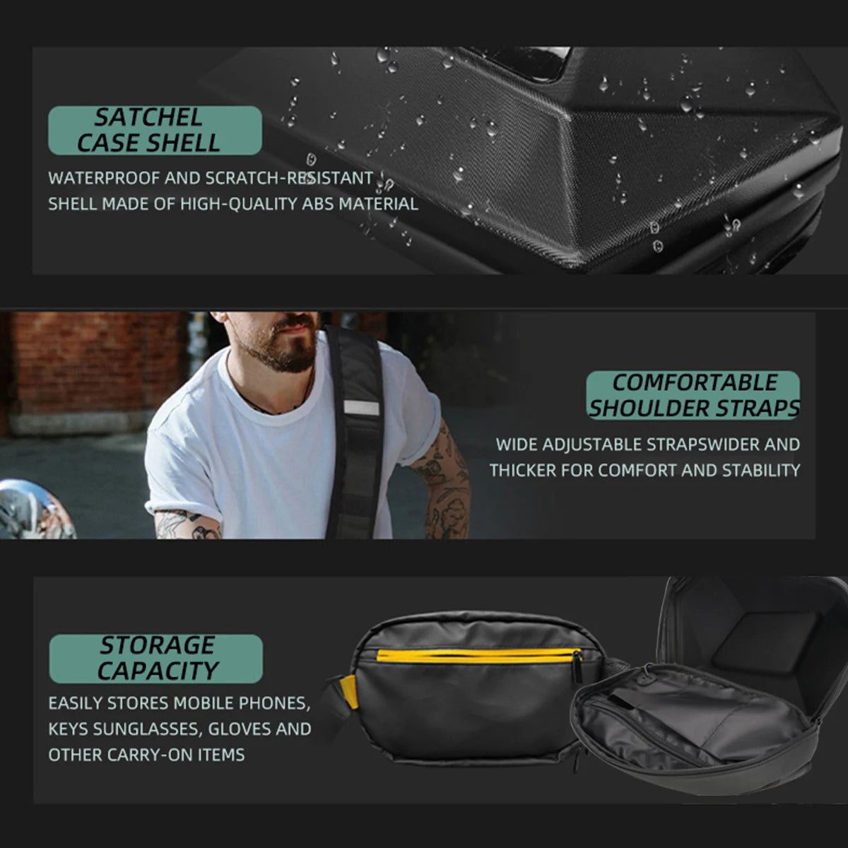 ShadowCore LED Knight Backpack – APP-Controlled Luminous Eye Display, Hard Shell, Waterproof.