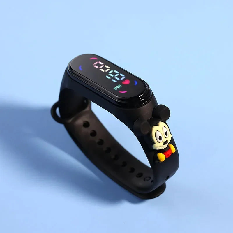 Kids LED Touch Watch – Pokémon, Avengers, Disney & More | Waterproof Cartoon Timepiece