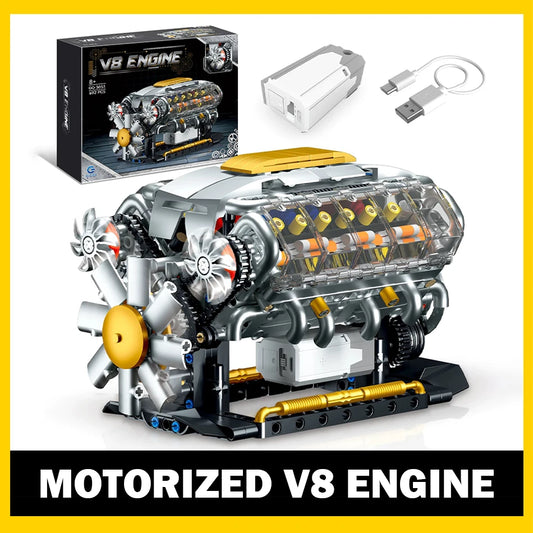MOTORCORE V8: MOTORIZED ENGINE BLOCK SET