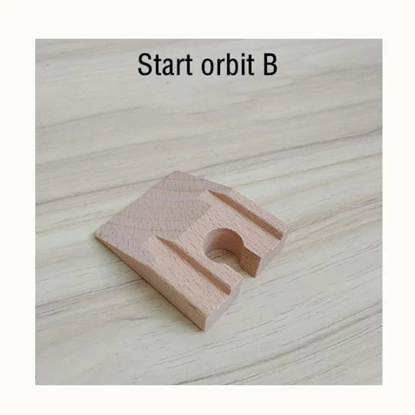 DIY Wooden Railway Track Accessory