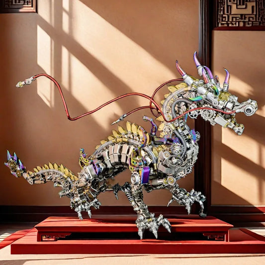DIY Dragon 3D Metal Puzzle – 2030+ Pcs, 50cm Steampunk Build
Mechanical Majesty Meets Mythical Might