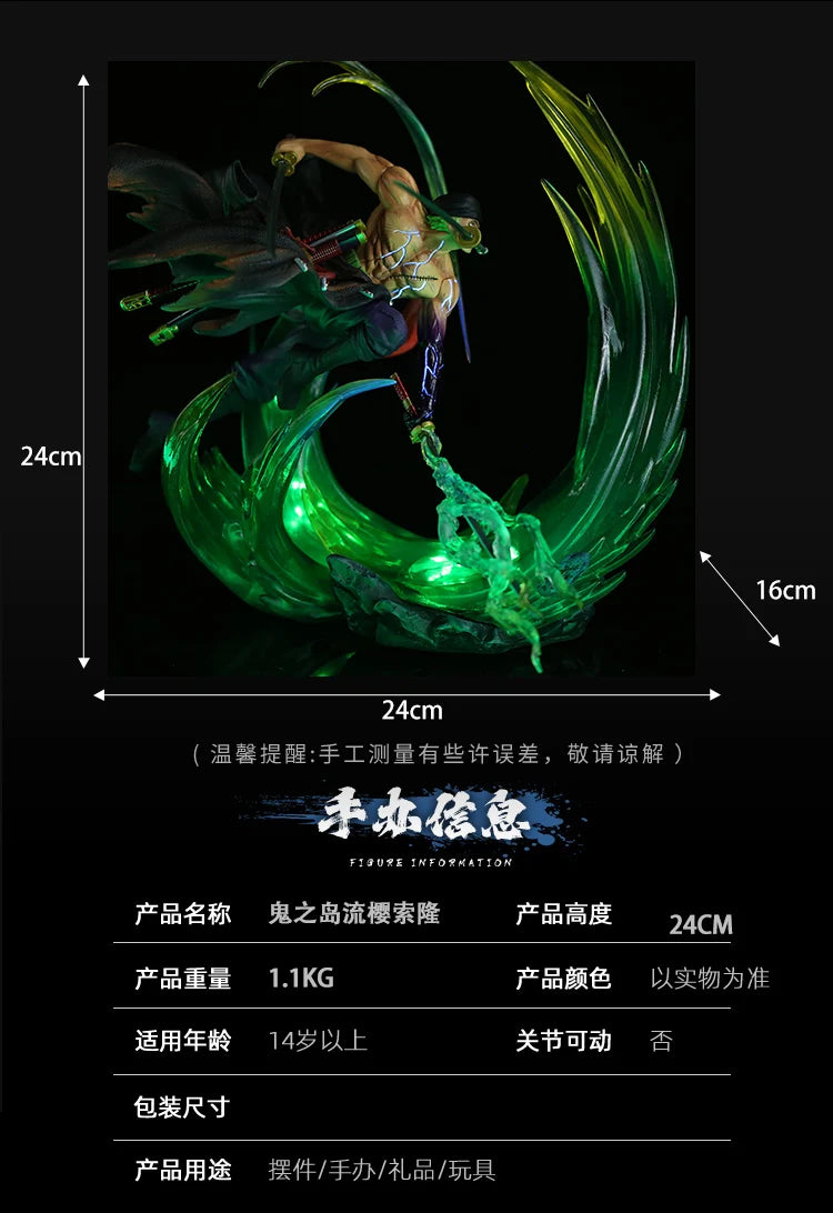 One Piece - Roronoa Zoro Figure (Original & Sakura Versions)