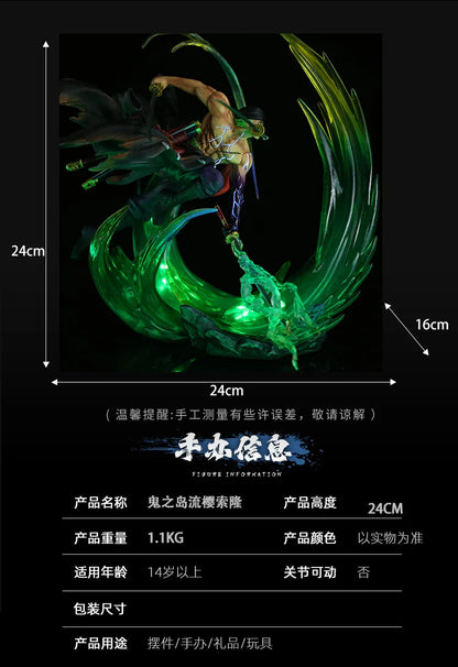 One Piece - Roronoa Zoro Figure (Original & Sakura Versions)