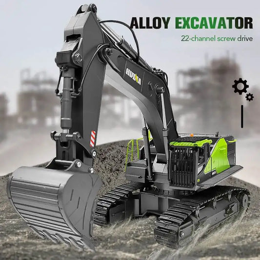 HUINA 1:14 RC Excavator – Standard & Pro Models (1593 / 1593 Pro)