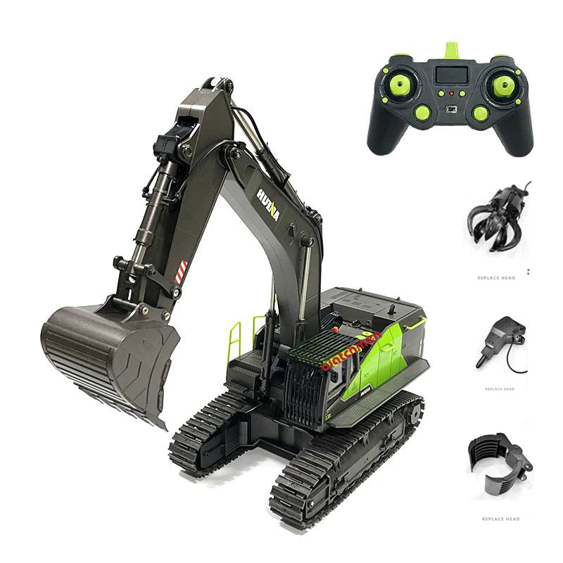 HUINA 1:14 RC Excavator – Standard & Pro Models (1593 / 1593 Pro)