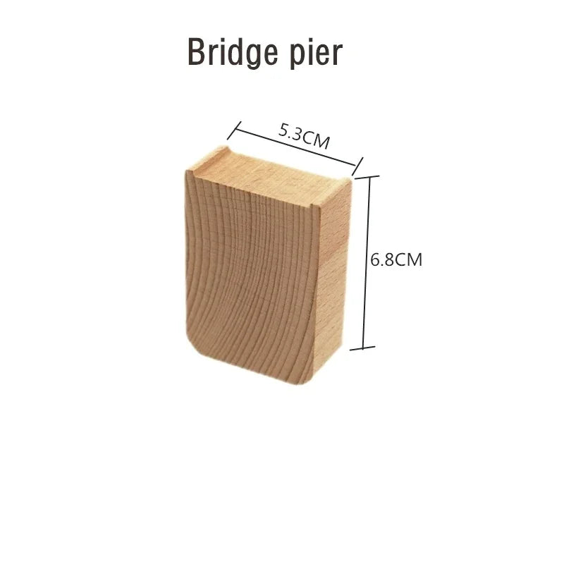 DIY Wooden Railway Track Accessory
