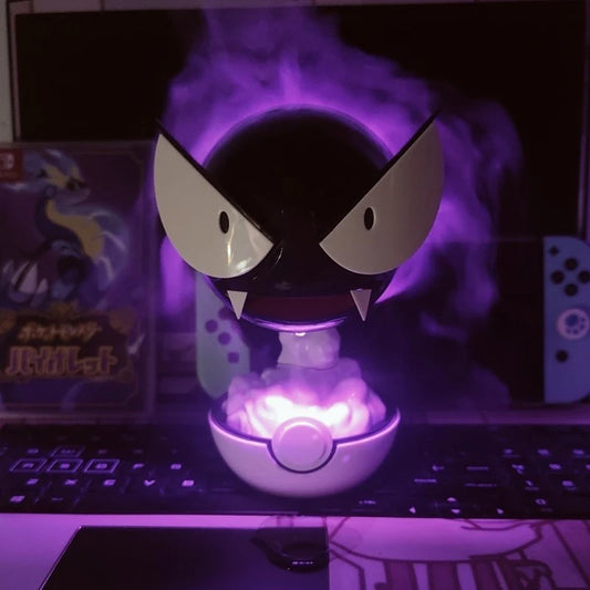 Gastly Spray Humidifier Figure – Charging Water Replenishing Animation Decor Toy