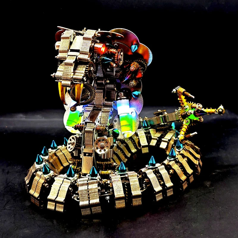 King Cobra – 3D Metal Snake Puzzle Kit (1000+ PCS)