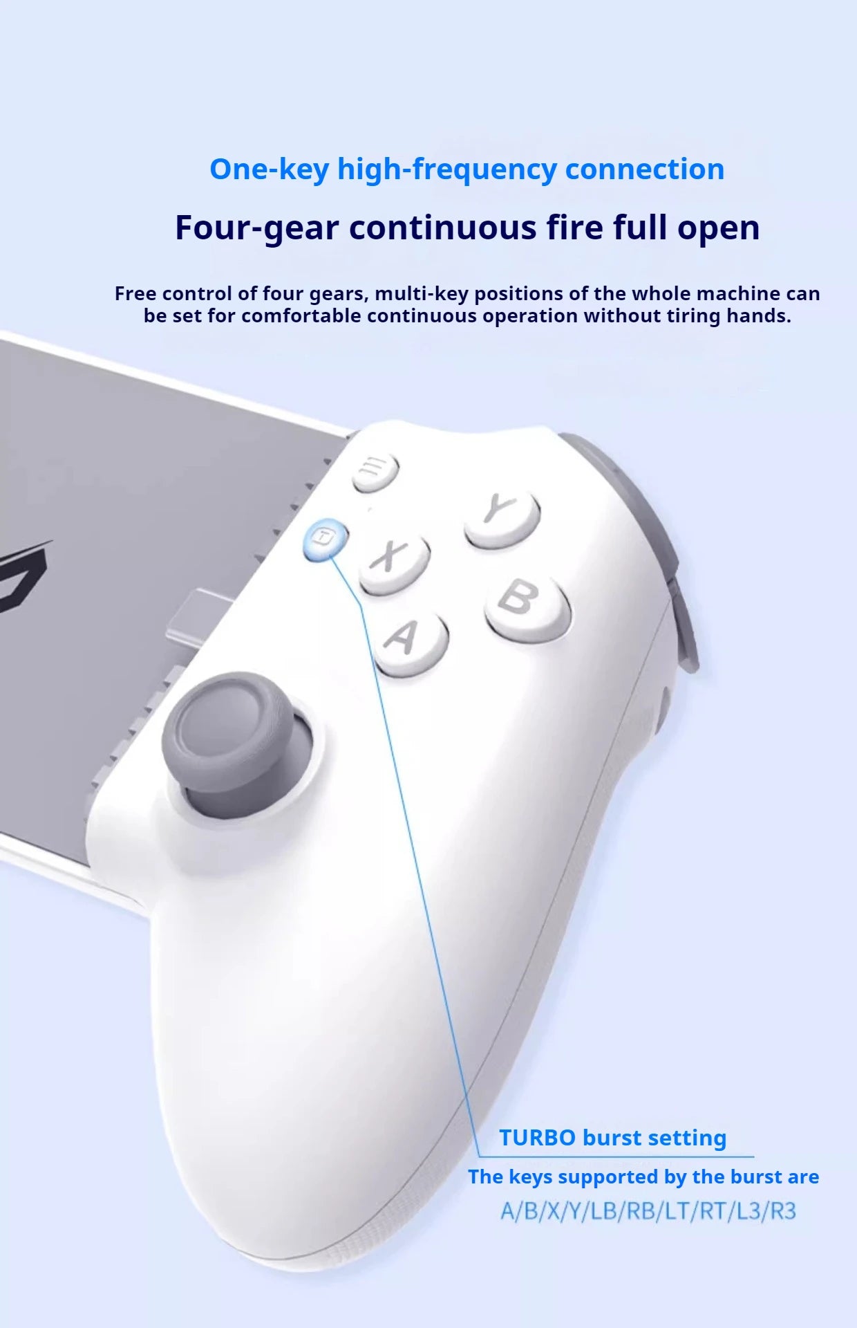 Memo S3 Gamepad – Type-C Mobile Phone Controller with Hall Effect Joystick
Pro-Level Precision for Android, PS Cloud & Mobile Gaming