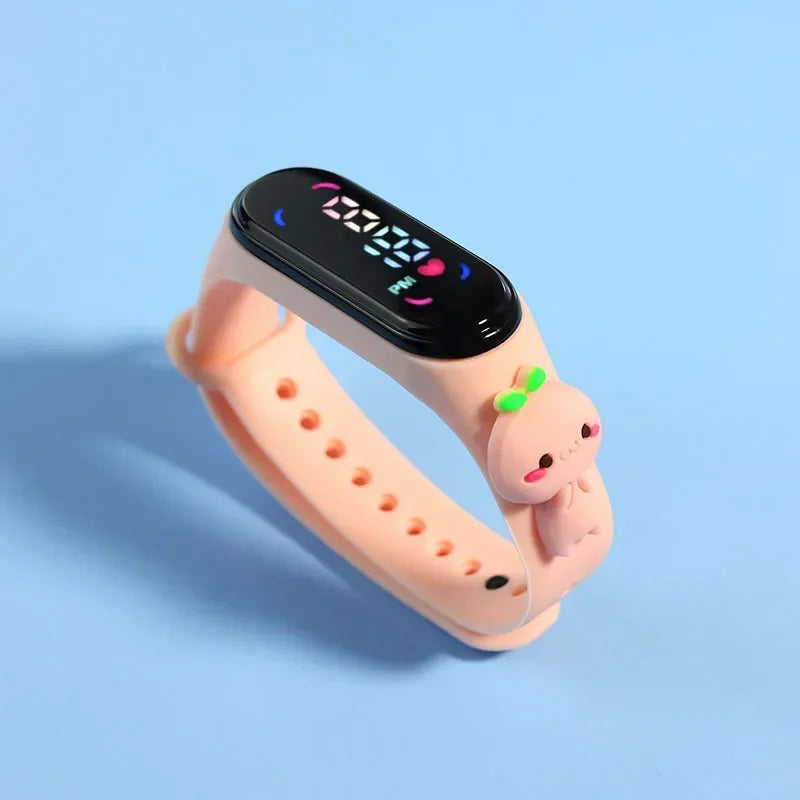 Kids LED Touch Watch – Pokémon, Avengers, Disney & More | Waterproof Cartoon Timepiece