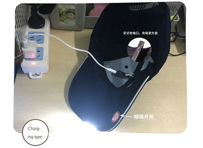 LED Light Rechargeable Cap