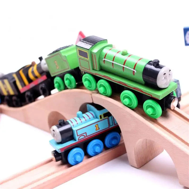 DIY Wooden Railway Track Accessory