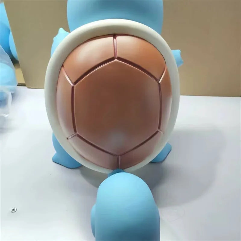 43CM Pokémon Squirtle Figure Statue – 1:1 Scale Standing Vinyl Model