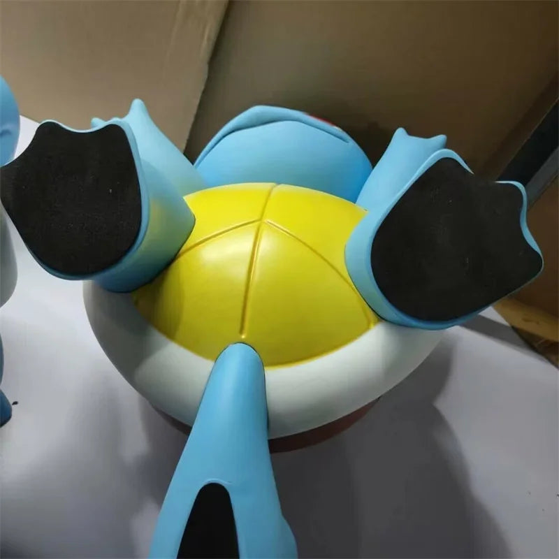 43CM Pokémon Squirtle Figure Statue – 1:1 Scale Standing Vinyl Model