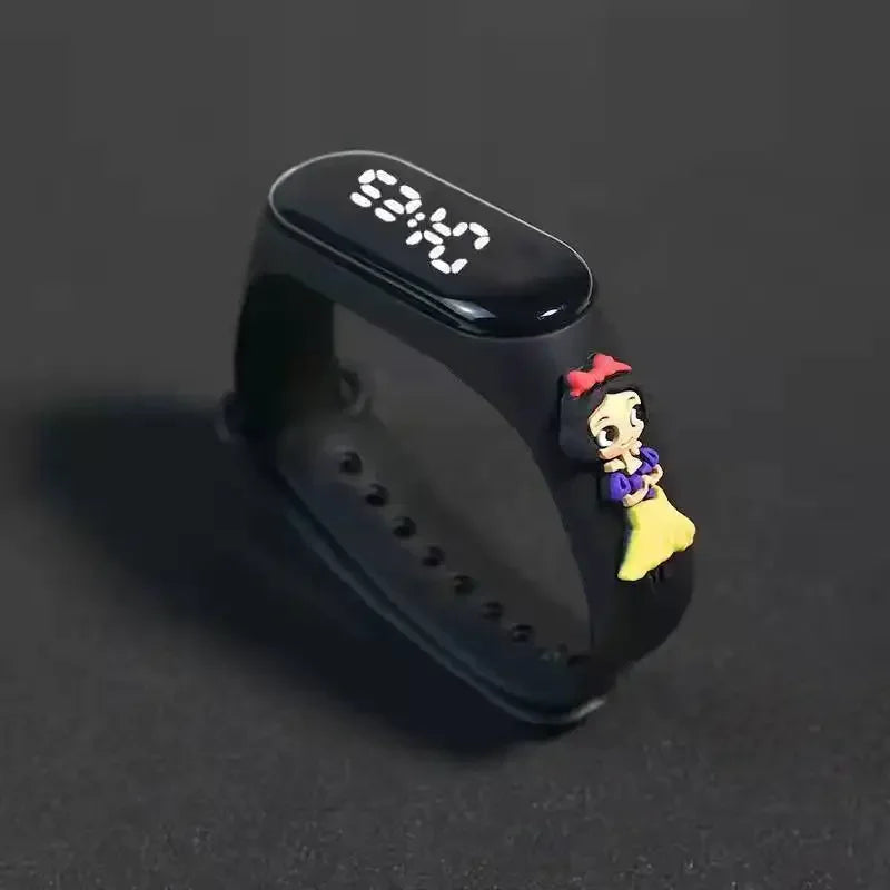 Kids LED Touch Watch – Pokémon, Avengers, Disney & More | Waterproof Cartoon Timepiece
