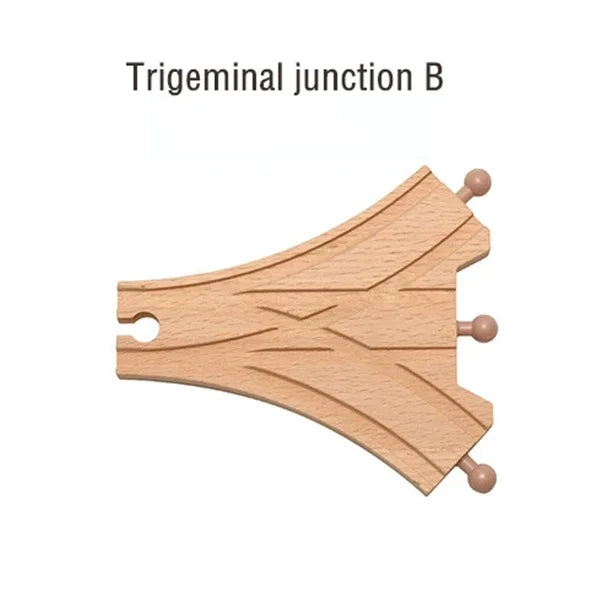 DIY Wooden Railway Track Accessory