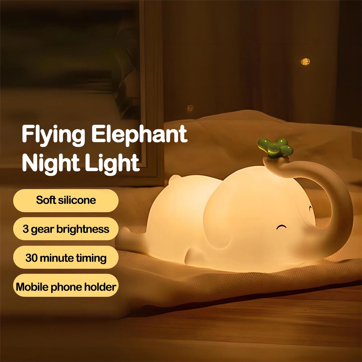 Elephant Night Lamp