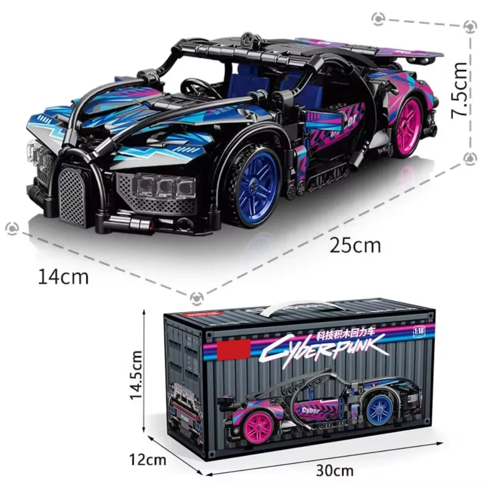City Racer Series – High-Speed Building Block Car Kits