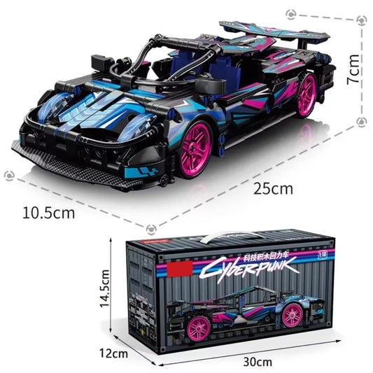 City Racer Series – High-Speed Building Block Car Kits