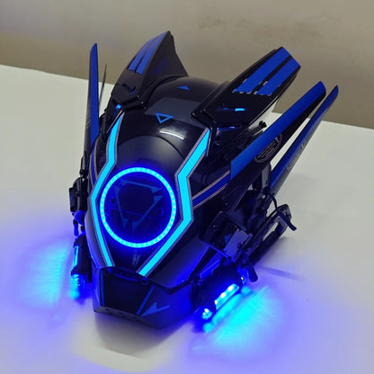 Cyberpunk LED Mask – (Punk Knight Edition)