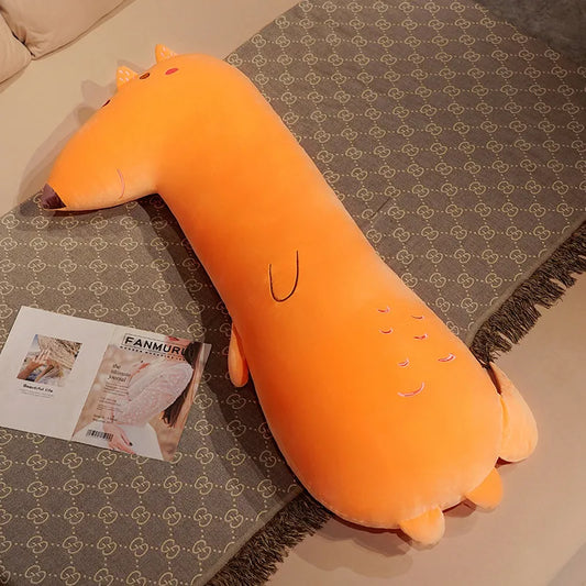 Cartoon Animals Long Plush Pillow