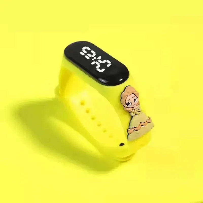 Kids LED Touch Watch – Pokémon, Avengers, Disney & More | Waterproof Cartoon Timepiece