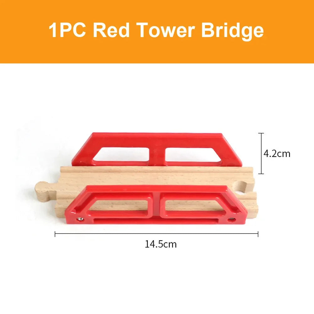 DIY Wooden Railway Track Accessory