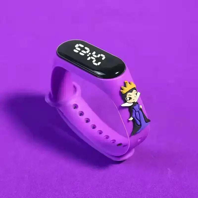 Kids LED Touch Watch – Pokémon, Avengers, Disney & More | Waterproof Cartoon Timepiece