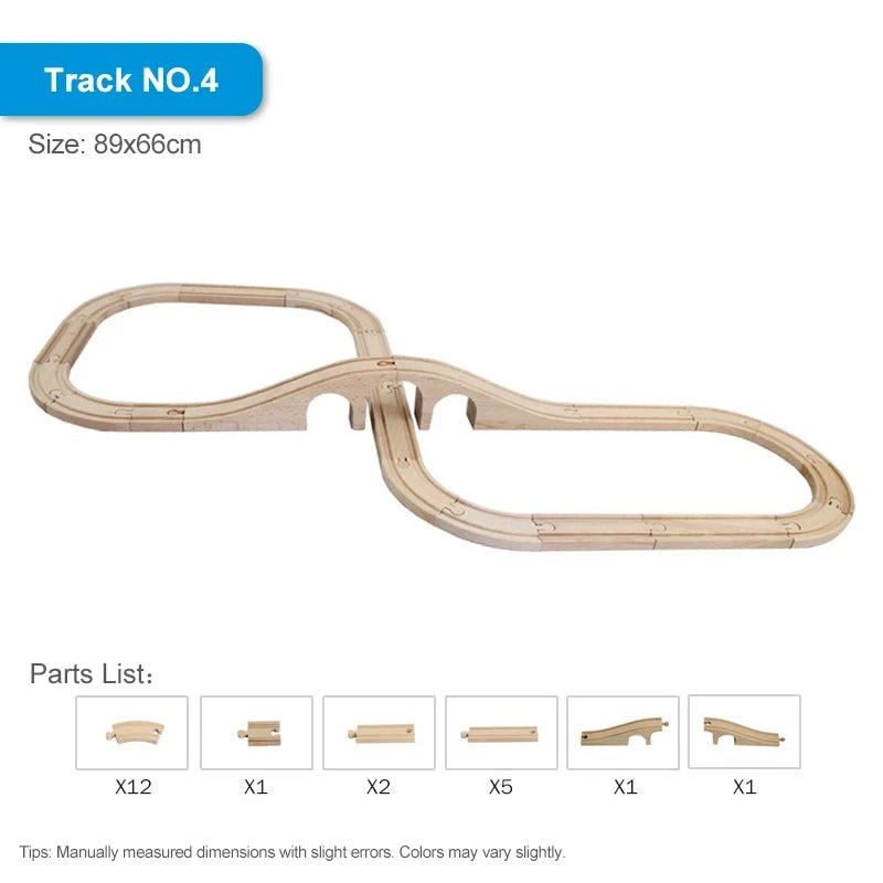 DIY Wooden Railway Tracks