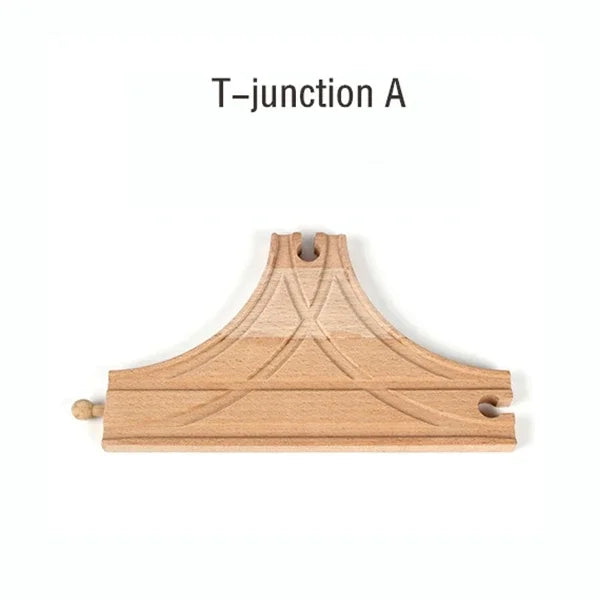 DIY Wooden Railway Track Accessory