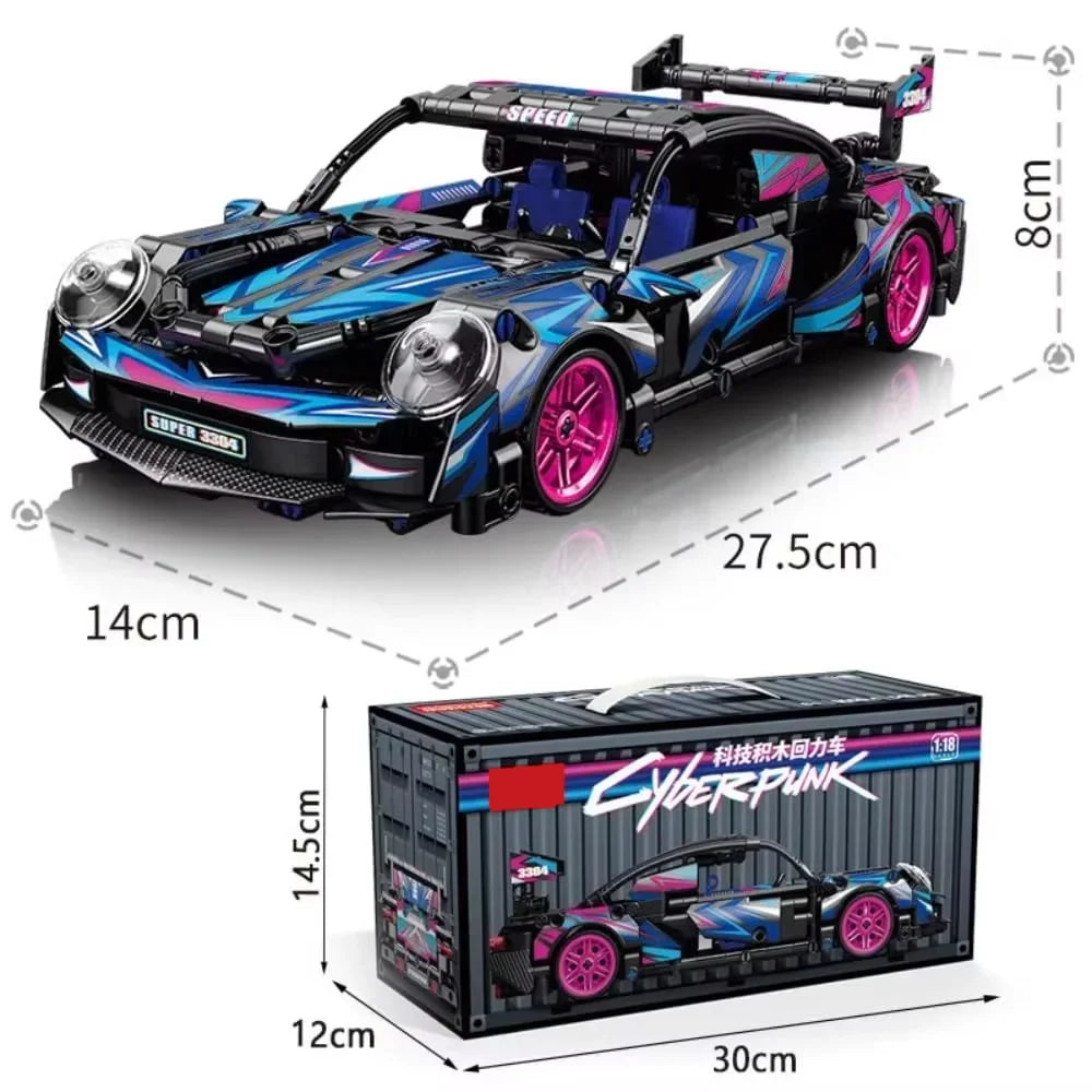City Racer Series – High-Speed Building Block Car Kits