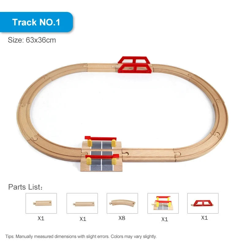 DIY Wooden Railway Tracks