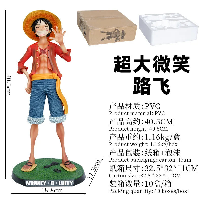 One Piece – 40cm Luffy Straw Hat Figure Statue