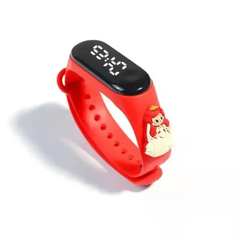 Kids LED Touch Watch – Pokémon, Avengers, Disney & More | Waterproof Cartoon Timepiece