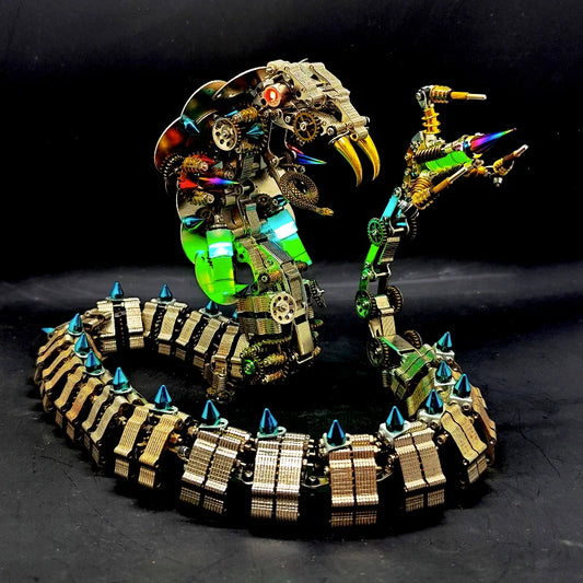 King Cobra – 3D Metal Snake Puzzle Kit (1000+ PCS)