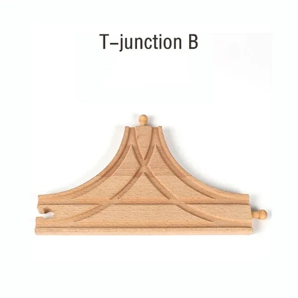 DIY Wooden Railway Track Accessory