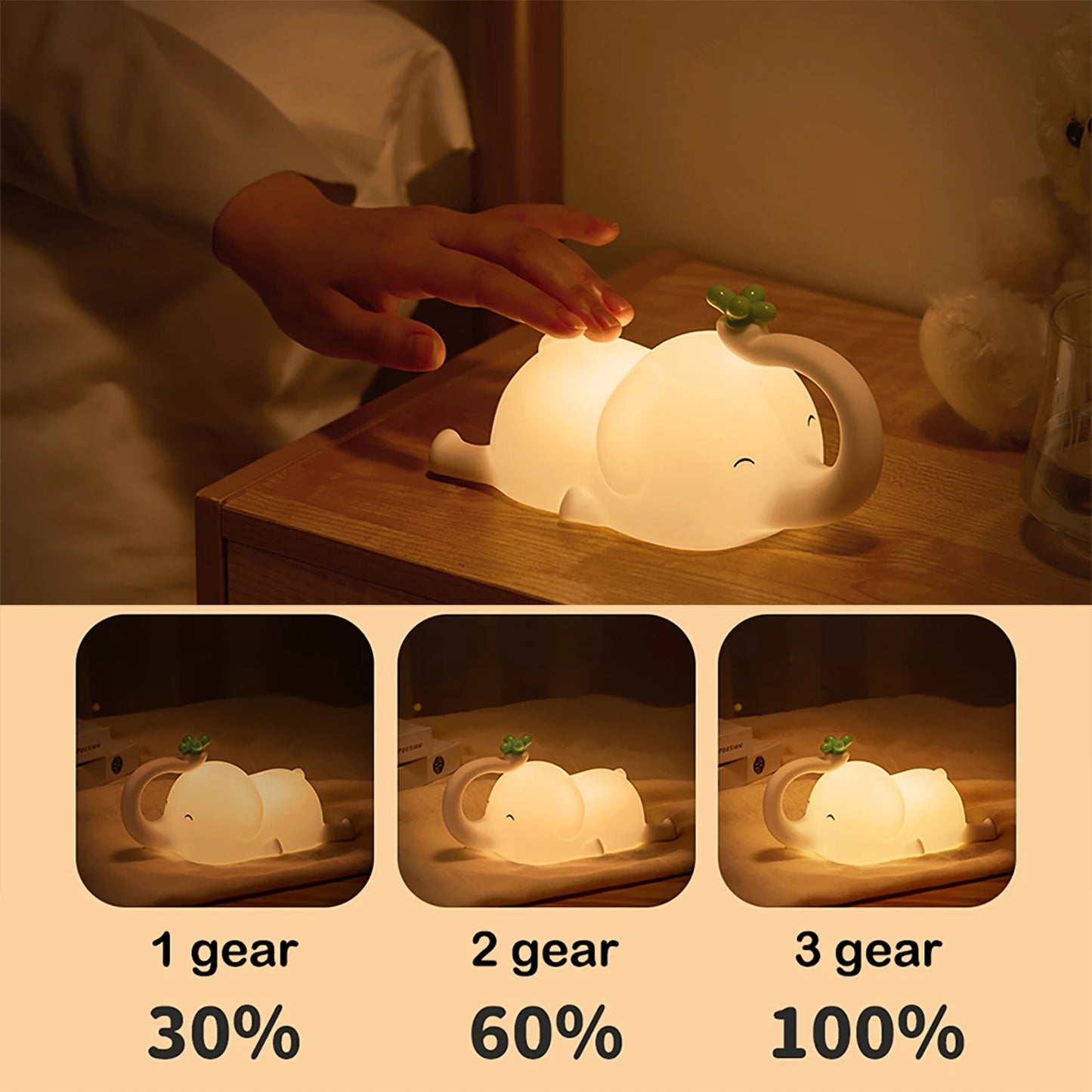 Elephant Night Lamp