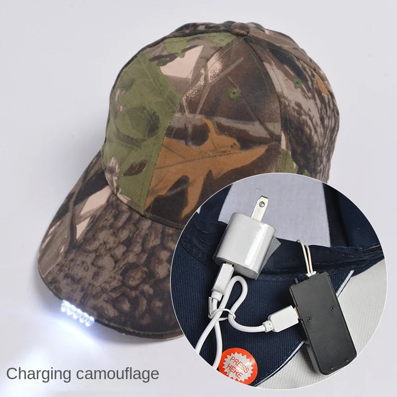LED Light Rechargeable Cap
