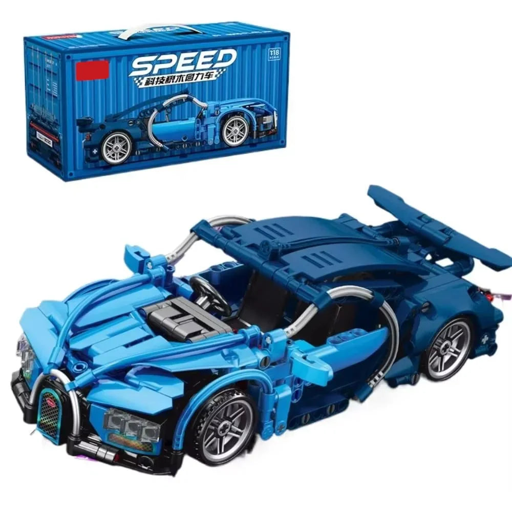 City Racer Series – High-Speed Building Block Car Kits