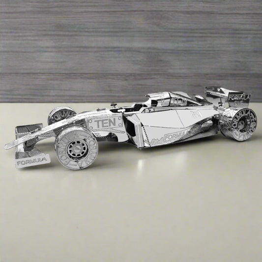 F1 & Sports Car 3D Metal Puzzle – DIY Hand-Assembled Model Kit (High Difficulty)
