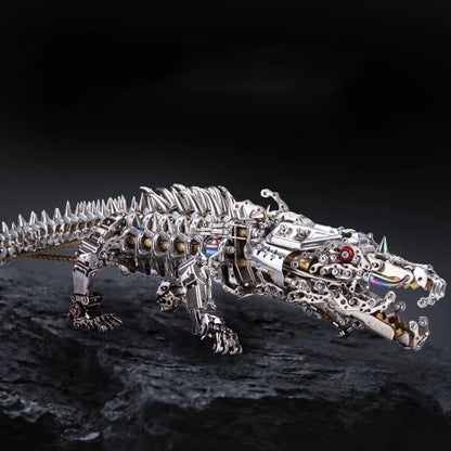 Mechanical Crocodile - 3D Metal Puzzle (1500+ PCS)