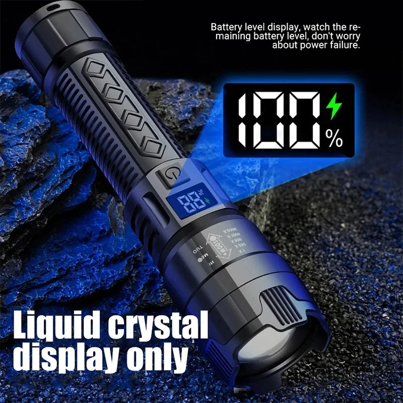 Mijia Super Bright Rechargeable Flashlight-2000LM