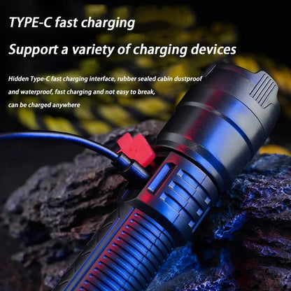 Mijia Super Bright Rechargeable Flashlight-2000LM