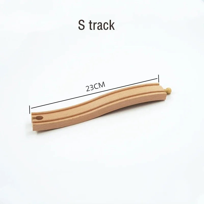 DIY Wooden Railway Track Accessory