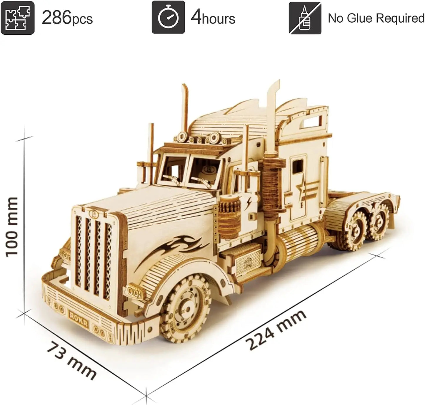 Timeless Machines – 3D Wooden Vehicle Model Kits Collection