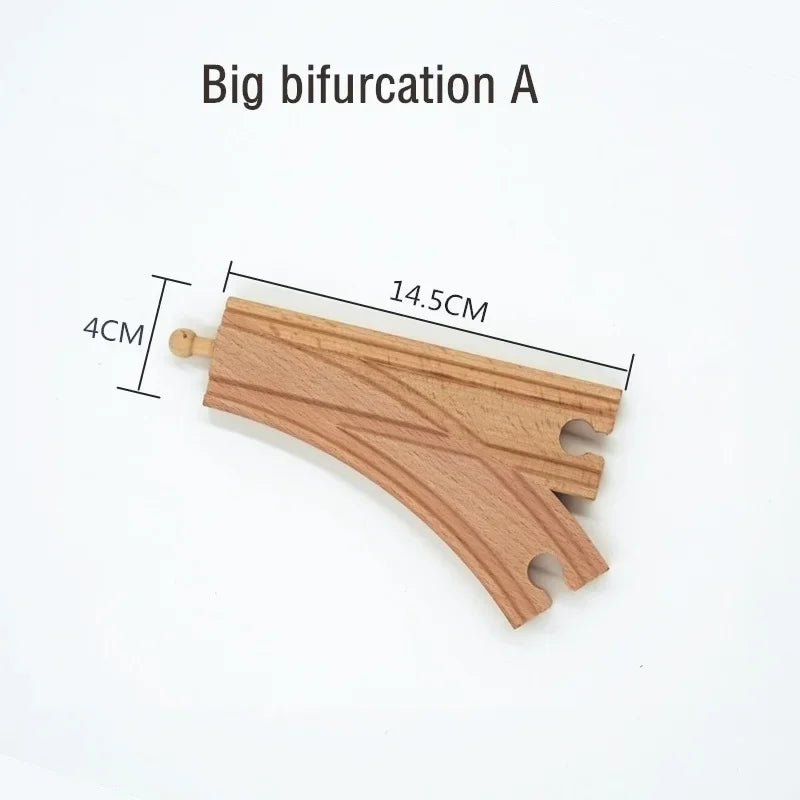 DIY Wooden Railway Track Accessory