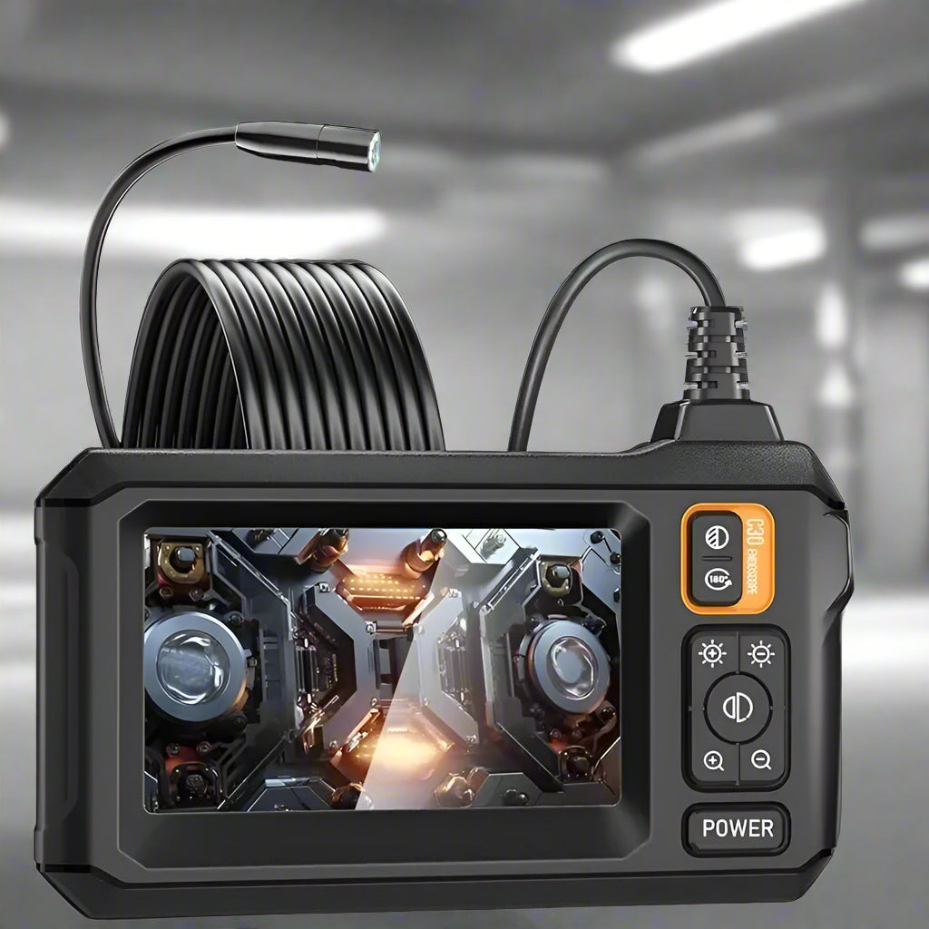 INSKAM C30-M Industrial Endoscope Camera – 1080P HD with 4.3" IPS Screen