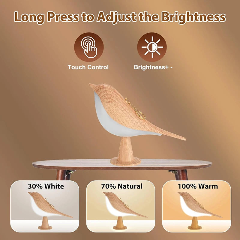Gentle Glow Bird Light