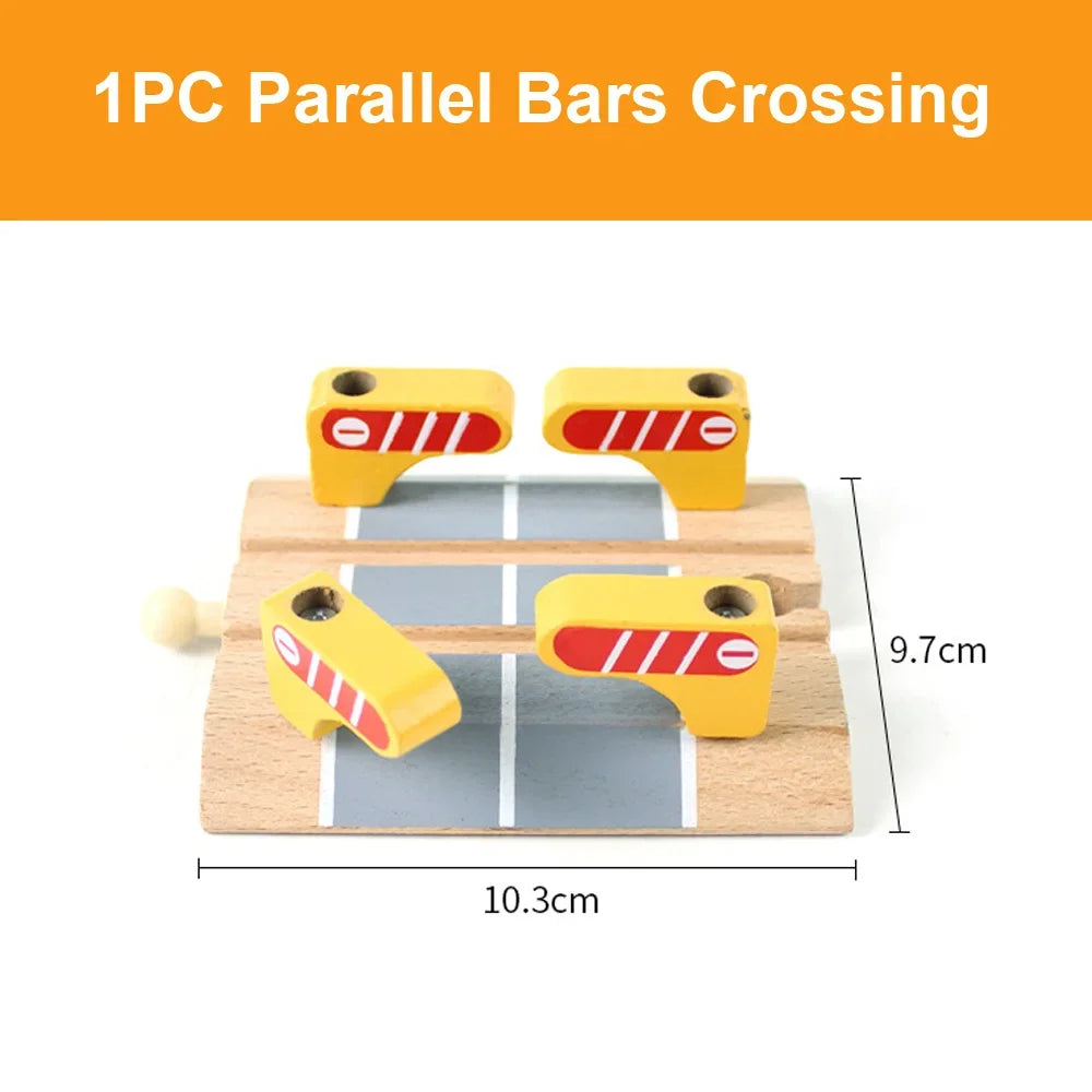 DIY Wooden Railway Track Accessory