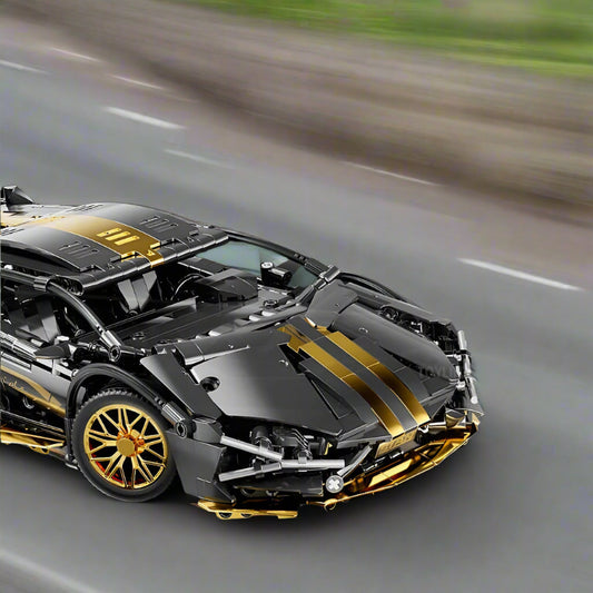1:14 Scale Supercar Building Block Kit